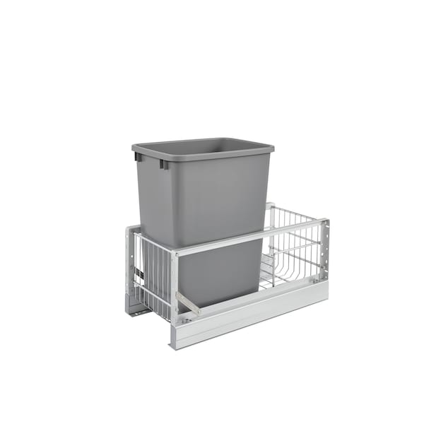 Rev-A-Shelf Aluminum, Silver, 10.75 in W, 19.25 in H, 21.94 in D, 21.94 in L, Silver 5349-15DM-117 - main